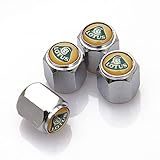 TW PREMIER Car Tyre Valve Caps, for Lotus Tyres Anti Corrosion Dust Proof Premium Protection Accessories