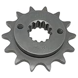 SWVYDC Front Rear Sprocket 520-14T Front Sprocket Fit For Honda XR650 XR 650 XR650R R-Y,1,2,3,4.5,6,7 00-07 Engine sprocket(14T)