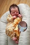 Zero pam Reborn Baby Dolls-45CM Realistic Baby Doll, Silicone Reborn Dolls girls, Lifelike Babys Doll For Girls (Pascale03)