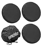Longridge Golf Trolley Wheel Cover, Black