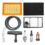 Hoypeyfiy Air Fuel Filters, Plug, Belt Pull Cord Service Kit Replacement for Stihl TS400 Cut Off Saw