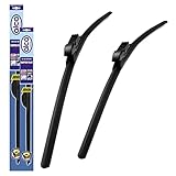 Fits VW Golf MK6 Convertible 2011-ON Alca Germany Set Front Windscreen Wiper Blades Replacement Front Window 24"19"ST ASF2419ST