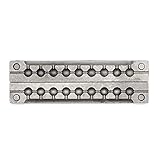 Dimatteo Round Sinker Mold with 9 Cavities and 1/4-Ounce,Without Handle