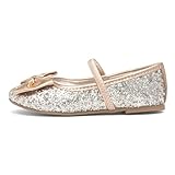 Lilley Sparkle Louisa Girls Gold Ballerina - Size 8 Child UK - Gold