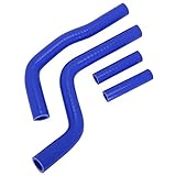 1set Motorcycle Silicone Radiator Coolant Hose for Yz125 Yz 125 2003 2004 2005 2006 2007 2008 03-08 Water Pipe Dirt Bike