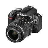 Nikon D3100 Digital SLR Camera with 18-55mm VR Lens Kit (14.2MP) 3 inch LCD (Renewed)