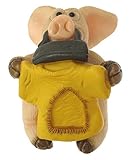 Collectible World Studios Pig Ornament Pig Figurine Piggin Ironing David Corbridge Pigs