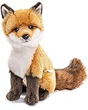 Uni-Toys - Classic Red Fox - 27 cm (Height) - Plush Fox, Forest Animal - Plush Toy, Cuddly Toy