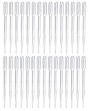 30Pcs 3ml Pipettes Plastic Pipette Dropper Transfer Pipettes Eye Dropper Essential Oils Pipettes Dropper (3ml-30Pcs)