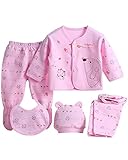 Baby Boy Clothes 0-3 Months 5pcs Baby Girl Outfits Gifts for Newborn