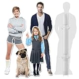 Custom Lifesize Cardboard Cutouts – Personalized Life size Standee for Wedding Gifts, Celebrations & Parties | Your Own Action Figure Replica | Unique Photo Board Silhouette Decoration