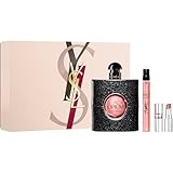 Yves Saint Laurent Black Opium Eau de Parfum 90ml Gift Set Spring 2025 (Contains 90ml EDP, 10ml Travel Spray and Lipstick)