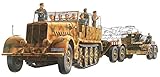 TAMIYA 300035246-1:35 WWII special operations vehicle 9 Famo with low-bed trailer