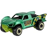 Hot Wheels Camouflage Truck Series - DWF46 ~ Metallic Green Baja 46 Truck ~ 7/8