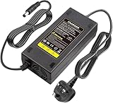 LabTEC 54.6V 48V 2A Electric Bike Lithium Battery Charger for 48V 2A 13S Li-on Battery E-bike Electric Scooter Power Supply DC 5.5mm x 2.1mm