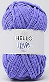 Hello Love Yarn, Grape, 100g