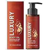 Magic Firming Body Oil, Glow Remedy Oil Skin Tightening with Soybean & Rosehip - Compact Luxury Bo-dy Oil Lotion to Plump Moisture, Reduce Fine Lines, Lift Sagging Skin & Boost Radiant Glow (100ml)
