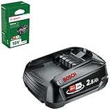 Bosch 1600A005B0 Battery Pack PBA 18V 2.5Ah W-B, 18 V, Black