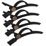 4 PCS Hair Clips For Dyson Airwrap Hair Dryer Styling Clips for Women's Styling Hair, Long Duck Billed Salon Clips (Gold)
