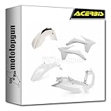 acerbis 0016233.030 plastics kit white compatible with ktm exc 300 2012 2013 mototopgun