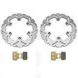 TARAZON Front Brake Rotors Discs Pads for YAMAHA RD 500 LC 1984-1986 RD 350 R 1992-1995
