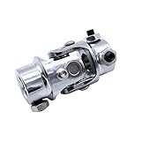 1 PC SHLPDFM Single Universal Joint Stainless Steel 3/4" DD X 3/4" DD Universal Steering Shaft U Joint Coupler