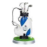 Generic Pen Storage and Golf Stand Stylo Holder for Golf Bag Stationery Decoration Bag Pen Holder with Clock for Snaps, Gums, Keys to Notes