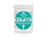 Kallos KJMN Keratin Regenerating Hair Mask with keratin and milk protein for dry, damaged and chemically treated hair 1000 ml - 33,81 Fl Oz