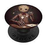 Creepy Voodoo Doll Play Cards, Voodoo PopSockets Swappable PopGrip
