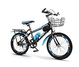 Kids Bike, Unisex Girls Boys Mountain Bicycle, 22" 24” Road Bike, Children’s Training Bicycle, Height Adjustable Bike, Sport Bike, Double Break,Tool Kit Included 6 to 12 Year Olds New! (24 INCH)