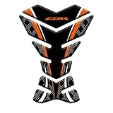 Tank Pad Protector 3D Stickers for Honda CBR 1000 RR 1000RR CBR1000RR HRC Fairing Fender Decals Gas Fuel Oil Kit Knee Fireblade-10 Orange