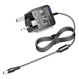 Gtech Air Ram charger, KFD 22V Battery Charger for Gtech AirRam MK2 K9 AR29 AR30 ATF27 ATF29 ATF40 ATF41 MK1 ATF001 Gtech Pro Cordless Vacuum Cleaner Hoover K13S270050B Power Adapter UK Plug Cable