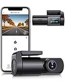 BESTSEE Dash Cam Front, 1080P Mini WiFi DashCam for Cars, Car Camera Dash with 0.96" mini screen Parking Monitor, Super Night Vision, 170° Wide Angle, App Control, G-Sensor, Easy Installation