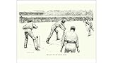 Media Storehouse Victorian Cricket Match Print, c.1870 - Print 10"x8" (25x20cm) (14557811)