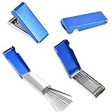 Guitar Nut Files Set Guitar Bridge Saddle Nut Files Guitar Bridge Saddle File Saddle Nut Files Guitar File Set Metal for Electric Acoustic Guitar Ukulele Bass Guitar Banjo Mandolin Guitar Repair Kit