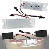 LEVANLIGHT Opel LED License Plate Light Plate Lamps Assembly 3528 SMD Cool White Lamps Bulb for Vauxhall Zafira B Vectra C Corsa C Corsa D Insigina Astra J Astra H Adam Cascada Meriva A/B