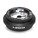 NRG Innovations Honda CRX NRG Steering Wheels Short Hub (Part: SRK-190H) Black