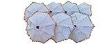10 White Indian Wedding Decoration Umbrella For Decoration Wedding Decoration Umbrellas, Diwali Mehndi Sangeet Haldi Decor Party Parasol Decor Handmade Parasol Sun- Style Speaks