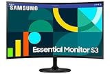Samsung LS24D360GAUXXU 24" Curved FullHD 100Hz 1080p Monitor - 1920x1080, HDMI, VGA