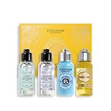 L'OCCITANE Aromatic Shower Gel Collection, Travel-Size Body Cleanser Essentials, Premium & Clean Beauty Bath & Body Gift Set for All