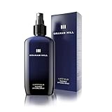 GRAHAM HILL Luffield Flexible Hair Spray for Men, 200ml - Extra Strong Hair Styling Spray, Vegan Hair Setting Spray with Glossy Finish, Flexible Hold with Subtle Masculine Fragrance