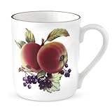 Royal Worcester Evesham Gold Mugs, Apple and Blackcurrant