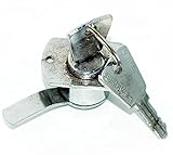 AEspares Tool Box Lock With 2 Keys Lambretta LI 150 Series 2 Scooter