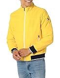 Tommy Hilfiger Men's Yachting Bomber Jacket, Cyber Yellow, M