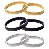 Luxiremi 3 Pairs Sleeve Garters Long Sleeve Shirt Holder Anti-Slip Metal Garter Armbands Keeps Cuffs from Sliding, Comfortable Wear, One Size Fits All