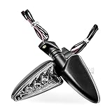 Long LED Turn Signal Light Indicator For Aprilia RSV 4R Caponord 1200 RS4 125 SXV550 SR Motard 125 Motorcycle Front/Rear Lamp