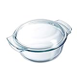 Pyrex 118A000 Glass Round Casserole, 4.9 Liter