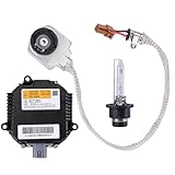 Bakermiche 84965SA010 HID Xenon Headlight Ballast ECU Control Unit w/D2S Bulb Compatible for Honda Civic VIII MK8 2002-2011 CR-V 2006-2011 Headlight Ballast Assembly