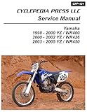 1998-2005 Yamaha YZ WR 400, 426, 450F Cyclepedia Printed Motorcycle Service Manual