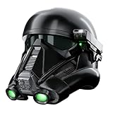 Star Wars The Black Series Imperial Death Trooper Premium Electronic Helmet, Adult Role-play Item
